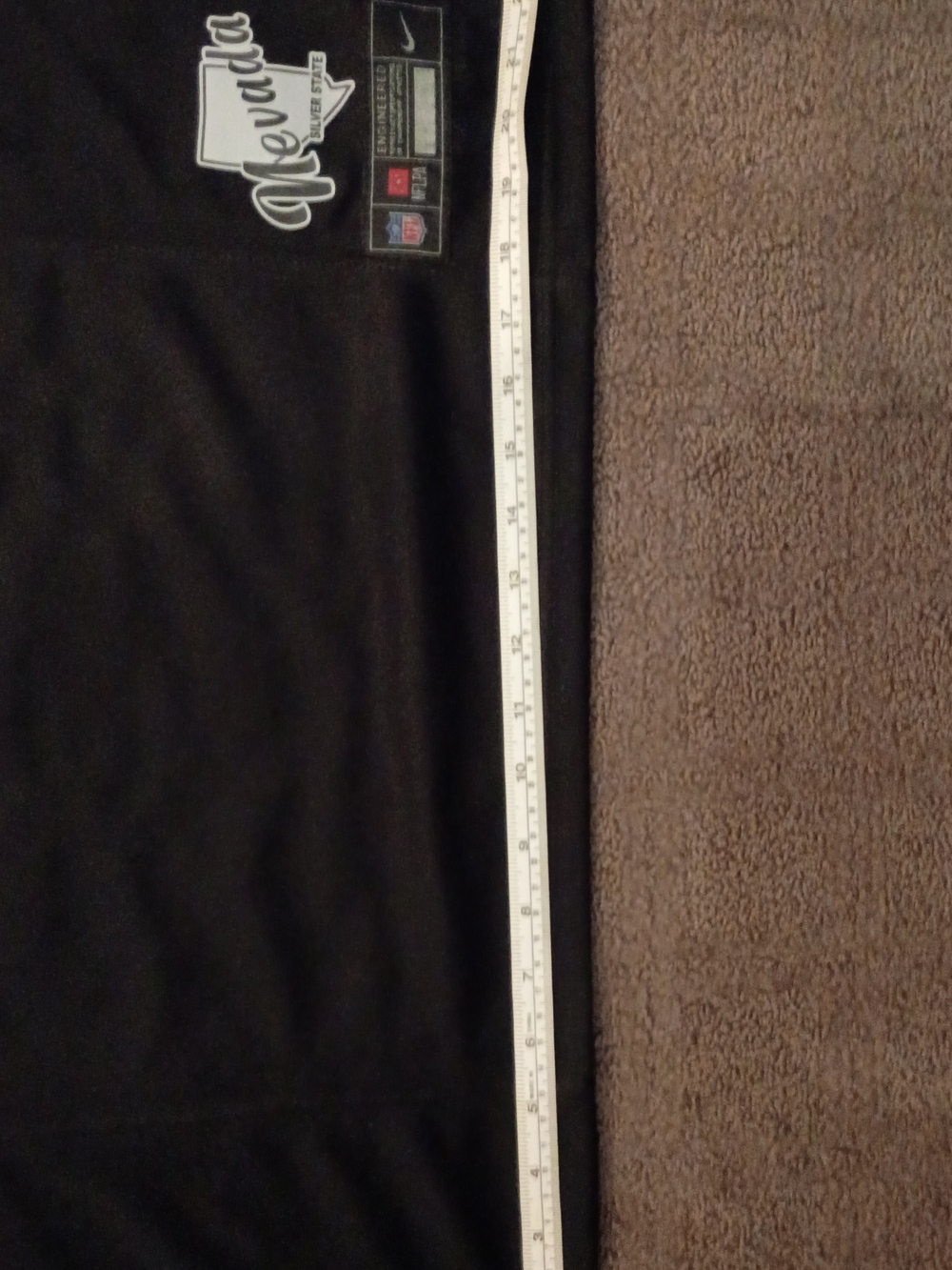 Nike Black NFL Dri-FIT Team Jersey Tag Detail - Picture 5 of 5